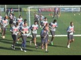 Europa League - Pre Napoli-Slovan: l'allenamento degli azzurri (10.12.14)
