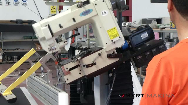 MMS-1100 СТАНОК ДЛЯ АВТОМАТИЧЕСКОЙ ОКАНТОВКИ КРАЕВ МАТРАСА