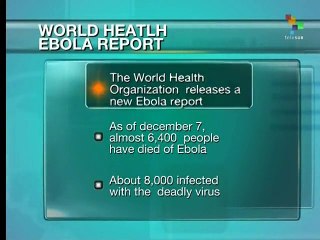 WHO publishes new Ebola report