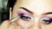 Pink & Purple Eye Makeup feat. Socialeyes lashes "Delight"
