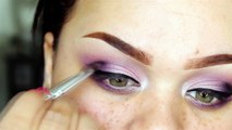 Pink & Purple Eye Makeup feat. Socialeyes lashes 