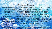 Genuine Samsung Galaxy Note 10.1 GT-N8000 N8010 Original 6.5 pi S Pen Stylus Touch S-Pen (ETC-S1G2BEG) - Black Review