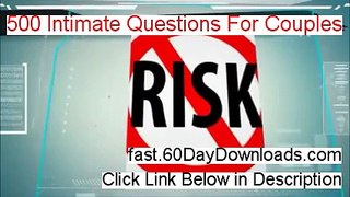 Get 500 Intimate Questions For Couples free of risk (for 60 days)