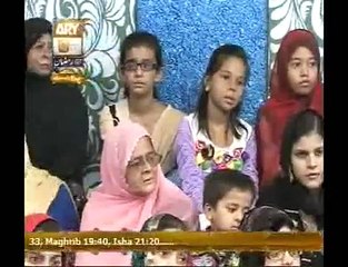 Live Latest Ramzan 2014 naat amber ashraf