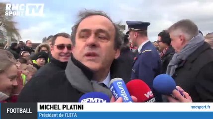 Football / Platini rend hommage aux soldats de 1914 - 11/12