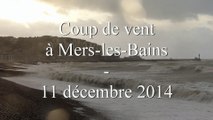 Coup de vent à Mers-les-Bains
