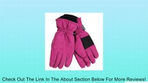 Women's Thinsulate Lined Waterproof Microfiber Winter Ski Gloves Review