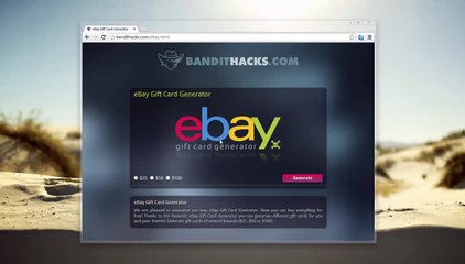 GRATIS Wetboek van eBay Geschenkenkaart de Generator de houwer 2015