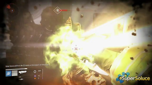 Destiny - DLC Les Ténèbres Souterraines : Zone de Ténèbres de la mission \ Le Siège de l'Esprit Tutélaire\