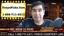 Thursday Night NFL Free Picks Odds Betting Predictions Preview Odds 12-11-2014