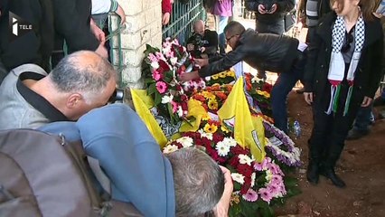 Les funérailles du ministre Ziab Abou Eïn ont eu lieu à Ramallah