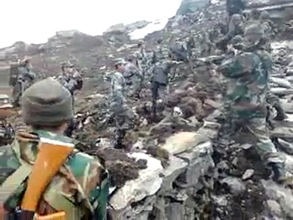 Indian Army Front OF China Army O