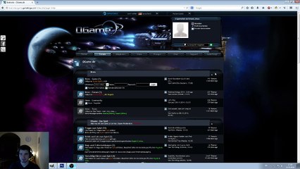 OGame.de-FanArt Stream #3-GIMP