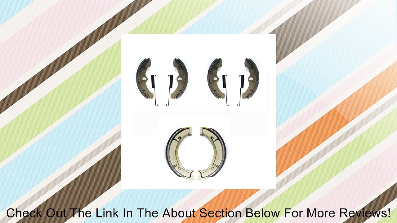 1996-1998 Yamaha YFM 350 Big Bear Front & Rear Brake Shoes Review