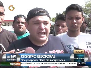 Estudiantes piden prórroga para inscripciones en registro electoral