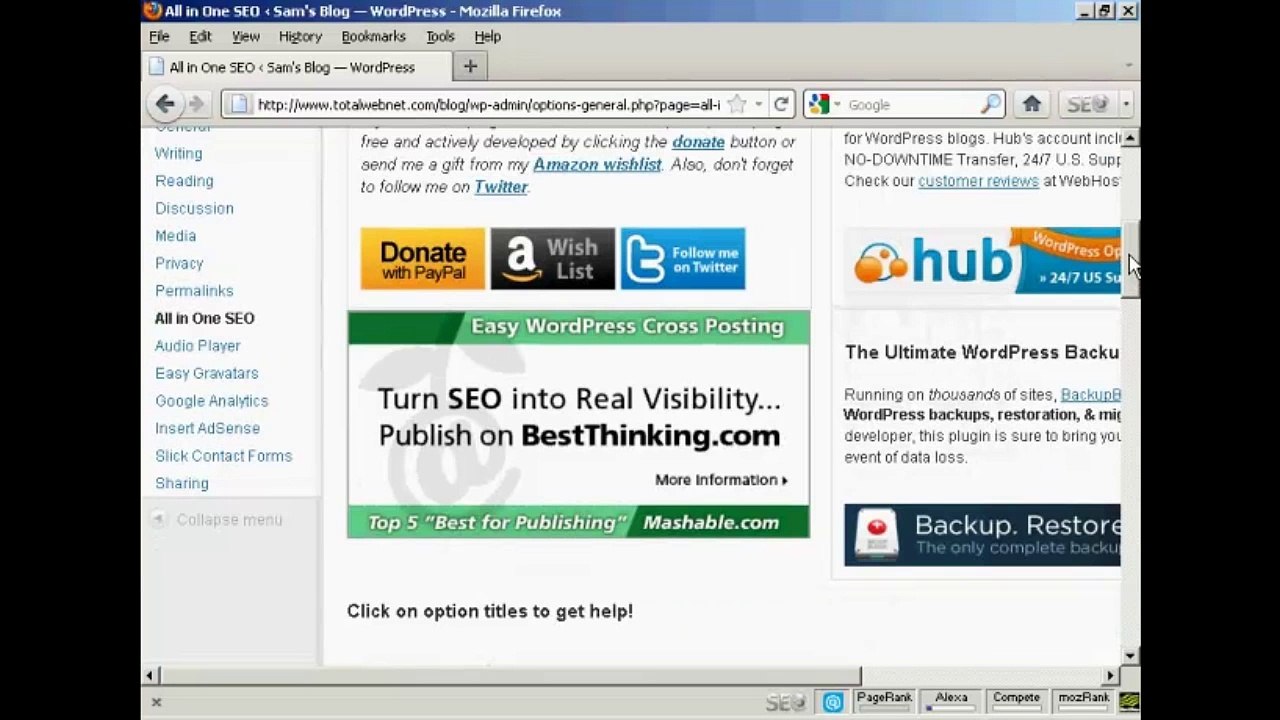 How To Install The All-In-One SEO Plugin