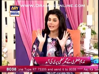 Nadeem Jaffri telling how important role of a daughter is to her parents in their life