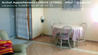 A vendre - Appartement - EVREUX (27000) - 4 pièces - 64m²
