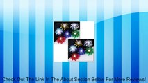LED Fiber Optic Lighted Reusable Holiday Cellophane Gift Bows (Set of 12) Review