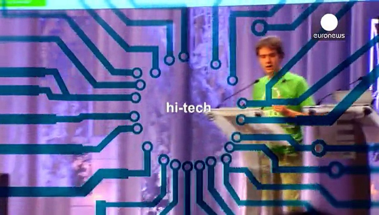 Wettbewerb für start-ups auf der leweb