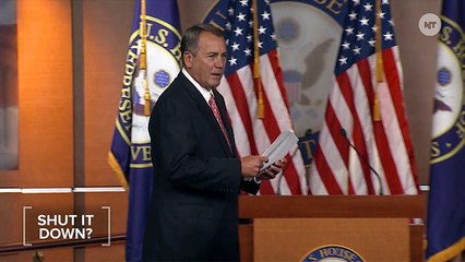 John Boehner Wants To Shut Down The Government Again