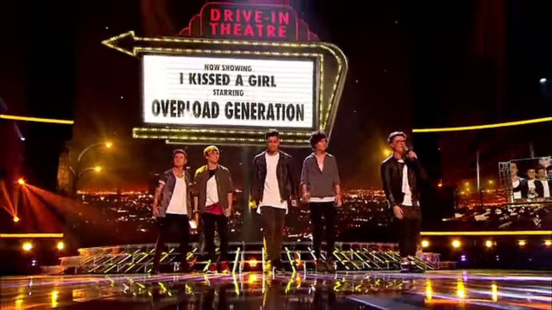 ⁣Overload Generation sing Katy Perry's I Kissed A Girl - Live Week 1 - The X Factor UK 2014 -Off