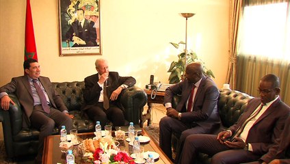 محمد مبديع يتباحث مع نظيره المالي 