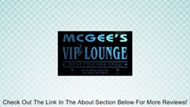 qi1356-b MCGEE's VIP Lounge Club Cocktails Bar Neon Beer Sign Review