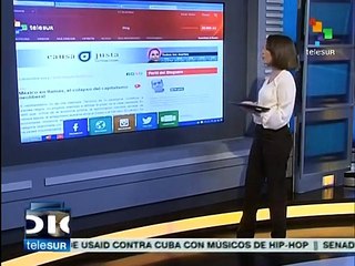 teleSUR recomienda el artículo "México en llamas..."
