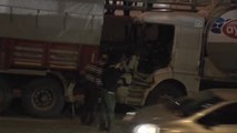 Tanker Kabininde Sıkışan Şoför İtfaiye Ekiplerince Kurtarıldı