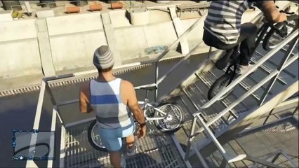 Скачать видео: GTA 5 Stunts - BMX Fails & Funny Moments! - By ConsistentHD