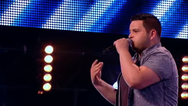 Paul Akister sings A Song For You by Christina Arena Auditions Week 4 The X Factor 2013 -Official Channel