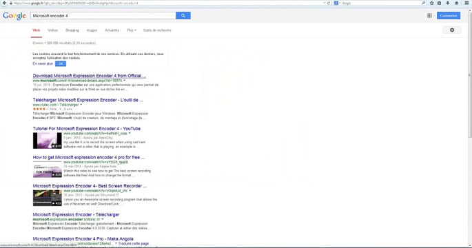 TUTO Microsoft Expression Encoder 4 Screen Capture