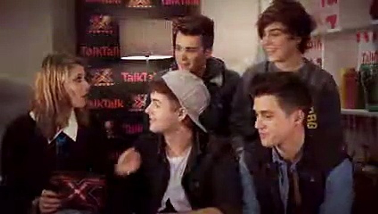 Pips interview Union J - Backstage with TalkTalk - The X Factor UK 2012 - Official Channel