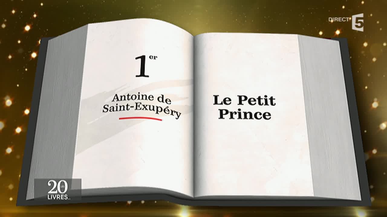 Le livre qui a changé votre vie est « Le Petit Prince de Saint Exupéry » #20livresF5