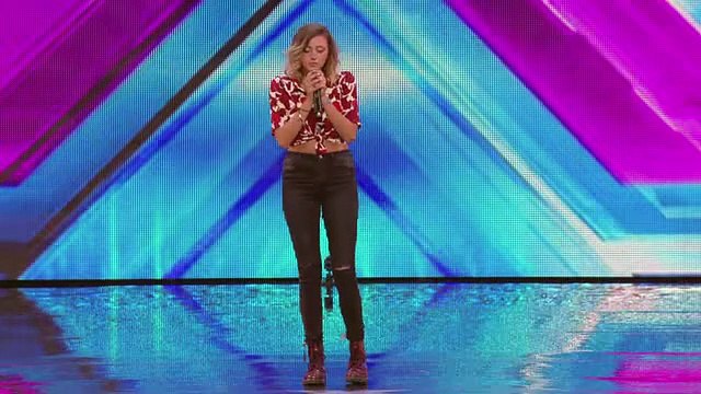 Rebecca Jones sings Andy William's Moon River - Arena Auditions Wk 1 - The X Factor UK 2014 - Official Channel