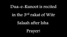 Dua e Qunoot - Witr (Hanafi) - Recitation - English Translation, Transliteration [HQ]