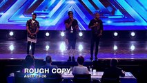 Rough Copy sing Little Things by One Direction - Arena Auditions Week 3 - The X Factor 2013 - Official Channel