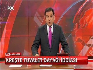 Kreşte altına kaçırdı diye öğretmeni tarafından dövüldüğü iddia edilen çocuk