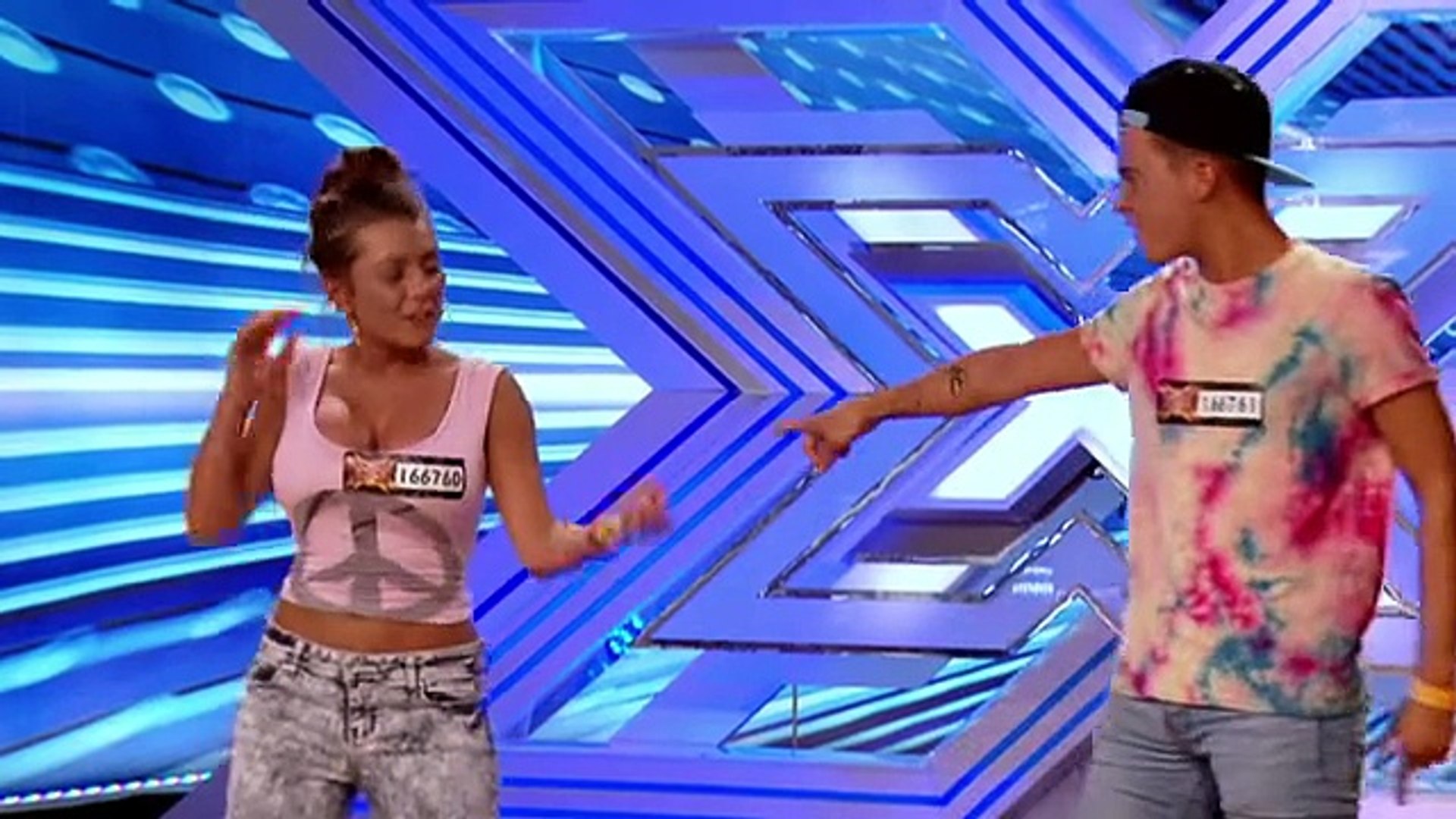 ⁣Ryan and Liddia sing Shooting Star by Ashanti - Room Auditions Week 3 - The X Factor 2013 - Official