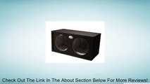 Absolute USA DSS12L 12-Inch Sealed Dual Subwoofer Car Truck Bass Box, Black Review