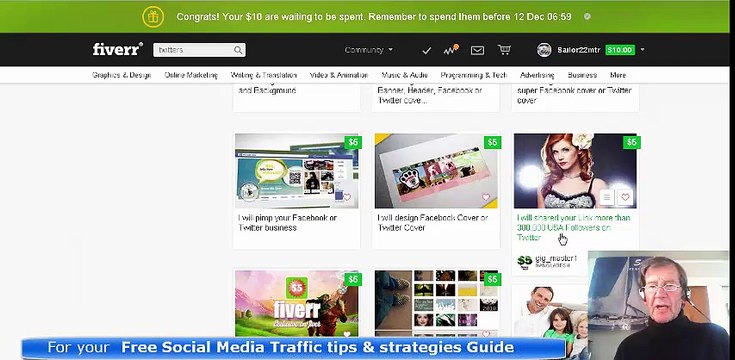 Quick Cash With Fiverr, Twitter and Clickbank