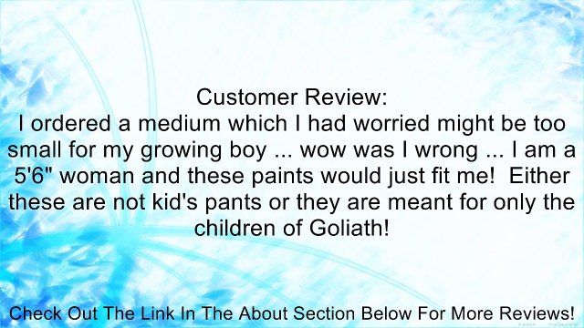 Champion Boys S-XL Fleece Cargo Pants (X-Large, Charcoal) Review