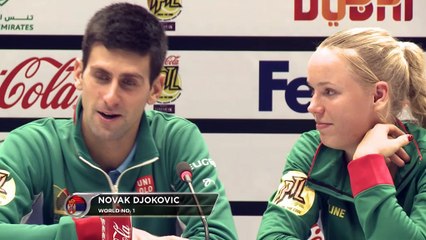IPTL - Djokovic disfruta el espíritu de equipo
