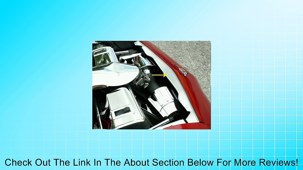 American Car Craft Chevrolet Corvette 1997 1998 1999 2000 2001 2002 2003 2004 Chrome Hood Nose Cap Engine Bay Dress Up Trim Kit Review