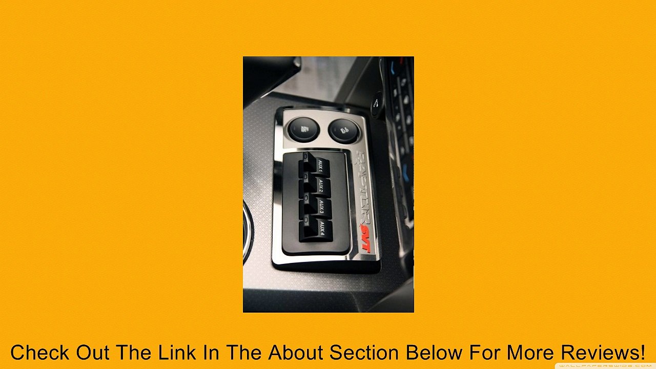 American Car Craft Ford F-150 Raptor 2010 2011 2012 Chrome Auxiliary Trim Ring Dash Trim Auto Kit Review