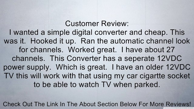 iView-3000STB Digital Converter Box (Black) Review