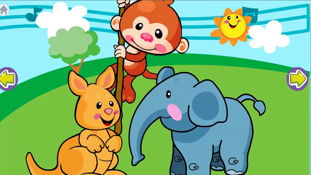 Animal Sounds for Baby (Kids) | Funny Animation [Level #1]