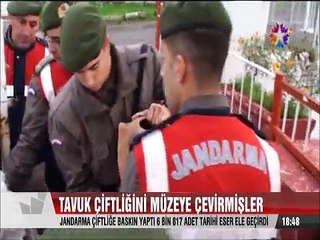Tavuk Çiftliği değil sanki Müze Tarihi Eser fışkırdı