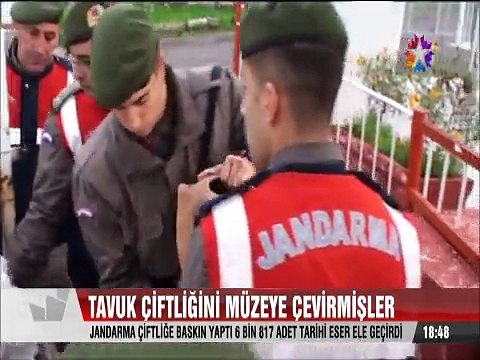Tavuk Çiftliği değil sanki Müze Tarihi Eser fışkırdı